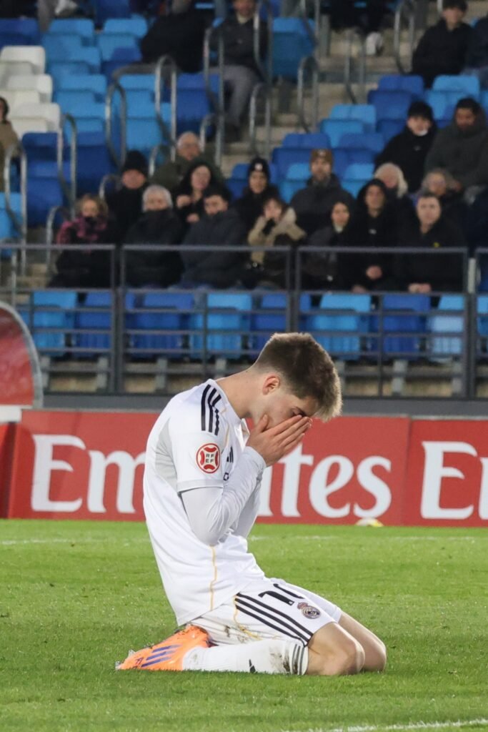 Palacios tras una ocasión del Castilla
