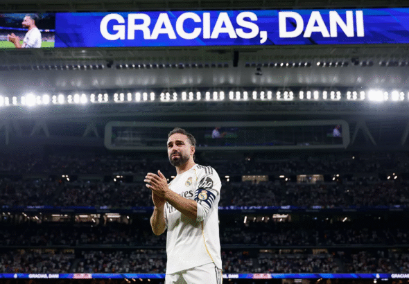 Despedida de Dani Caarvajal en el Bérnabeu