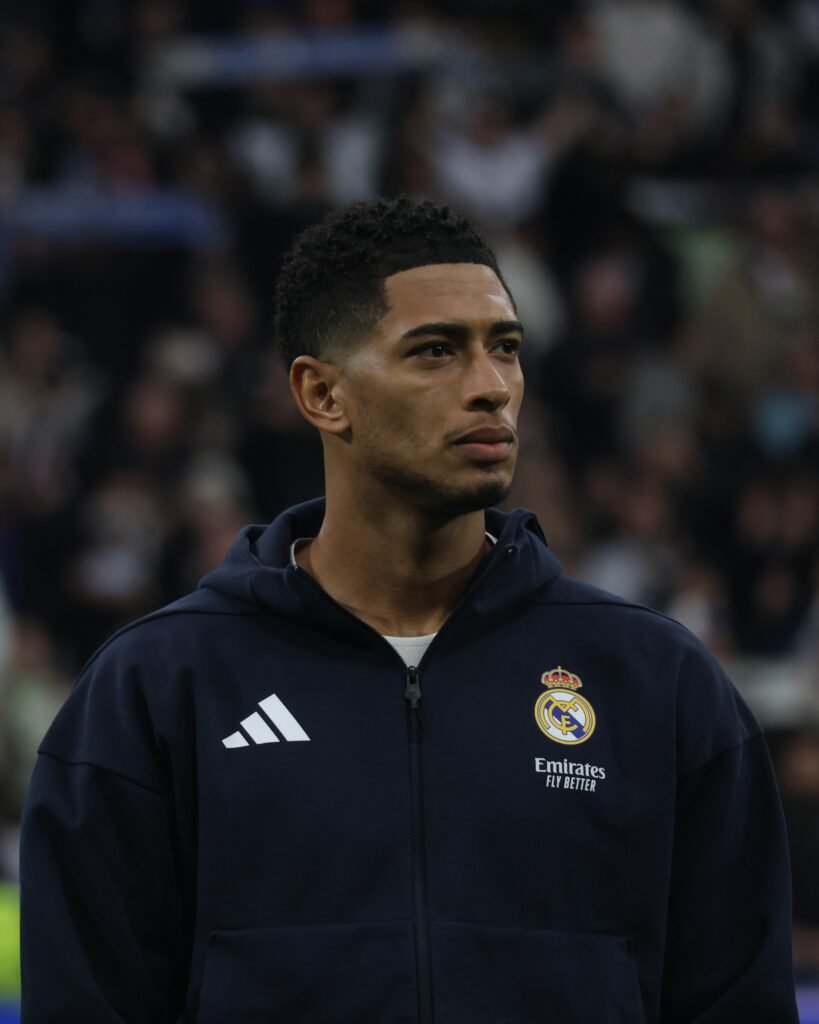 Jude Bellingham al comienzo del Real Madrid-Levante